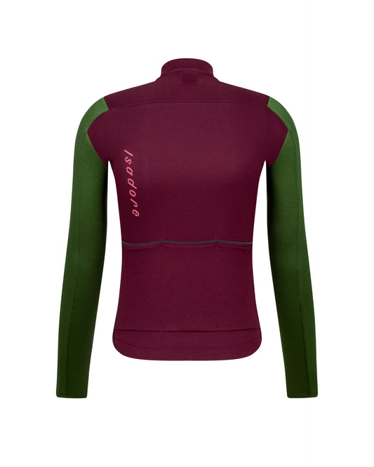 Isadore Debut Merino Long Sleeve Jersey – Fig (2)