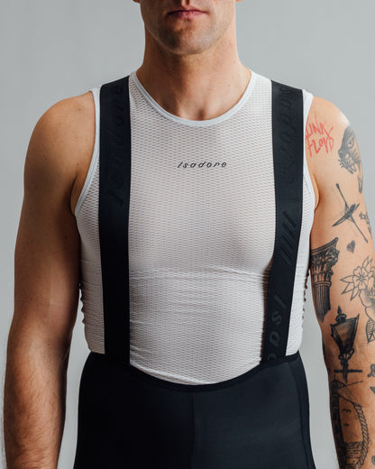 Seamless Short Sleeve Unisex Baselayer White