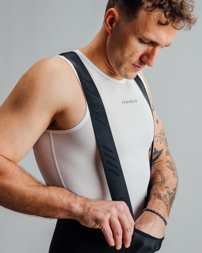 Seamless Short Sleeve Unisex Baselayer White